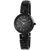 Montre Femme Raptor bracelet acier inoxydable noir pearl
