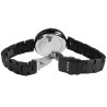Montre Femme Raptor bracelet acier inoxydable noir pearl