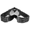 Montre Femme Excellanc bracelet métal noir cadran noir 36 mm EX0511