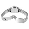 Montre bracelet titane argenté Just Watch Femme cadran vert