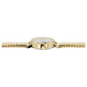 Montre Femme bracelet acier inoxydable doré bracelet extensible 26 mm Classique