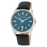 Montre Homme Just Watch bracelet cuir véritable noir jona 42 mm Jona