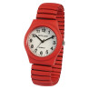 Montre Femme Excellanc bracelet acier extensible rouge 34 mm