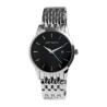 Montre Mixte Just Watch bracelet acier inoxydable argenté cadran bleu