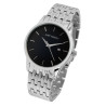 Montre Mixte Just Watch bracelet acier inoxydable argenté cadran bleu