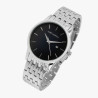 Montre Mixte Just Watch bracelet acier inoxydable argenté cadran bleu