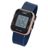 Montre Mixte Q&Q bleu cadran gris