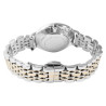 Montre Femme Just Watch bracelet acier inoxydable bicolore cadran doré pailleté