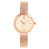 Montre Just Watch Femme bracelet acier inoxydable doré rose salietta