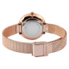 Montre Just Watch Femme bracelet acier inoxydable doré rose salietta