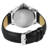 Montre Homme Excellanc bracelet cuir synthétique noir cadran vert