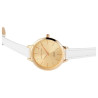 Montre Femme Excellanc bracelet cuir synthétique blanc 38 mm