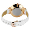Montre Femme Excellanc bracelet cuir synthétique blanc 38 mm