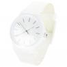 Montre aiguille luminescente blanche