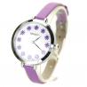 Montre femme fleur violet