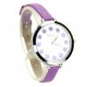 Montre femme fleur violet