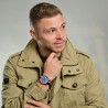 Montre Homme Just Watch bracelet nylon bleu cadran bleu