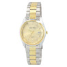 Montre bracelet métal Alain Miller Mixte cadran doré