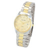 Montre bracelet métal Alain Miller Mixte cadran doré