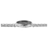 Montre Homme Akzent bracelet métal argenté cadran noir