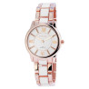 Montre Femme bracelet métal Excellanc cadran blanc 36 mm