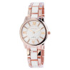 Montre Femme bracelet métal Excellanc cadran blanc 36 mm