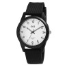Montre Mixte Q&Q bracelet plastique cadran blanc