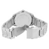 Montre Homme Just Watch bracelet acier inoxydable argenté cadran vert 42 mm Theo