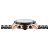 Montre Homme Raptor chronographe bracelet acier inoxydable noir