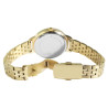 Montre Femme Raptor bracelet acier inoxydable doré marienne