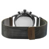Montre bracelet acier inoxydable vert Homme Just Watch cadran vert