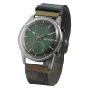 Montre bracelet acier inoxydable vert Homme Just Watch cadran vert