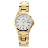 Montre bracelet acier inoxydable doré Homme Just Watch cadran blanc