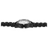 Montre Homme Q&Q bracelet silicone noir cadran blanc 40 mm