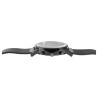 Montre Homme Just Watch bracelet acier inoxydable noir chronographe 42 mm Albert