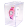 Montre Enfant QBos bracelet silicone rose livrée en boîte