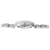 Montre Just Watch Mixte bracelet acier inoxydable argenté cadran blanc