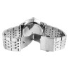 Montre Just Watch Mixte bracelet acier inoxydable argenté cadran blanc