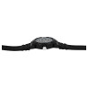 Montre bracelet plastique noir Q&Q Homme cadran noir 46 mm