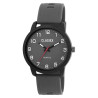 Montre Homme Classix bracelet silicone gris cadran gris