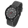Montre Homme Classix bracelet silicone gris cadran gris