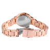 Montre Raptor Femme bracelet acier inoxydable doré rose nahida
