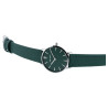 Montre Femme Just Watch bracelet cuir vert cadran vert 33 mm