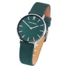 Montre Femme Just Watch bracelet cuir vert cadran vert 33 mm