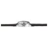 Montre Homme Just Watch bracelet cuir véritable noir cadran blanc 29 mm