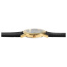 Montre Femme Flair bracelet cuir véritable noir