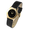 Montre Femme Flair bracelet cuir véritable noir