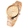 Montre Excellanc Femme bracelet métal doré rose 37 mm