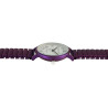 Montre Femme Excellanc bracelet métal violet bracelet extensible