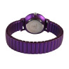 Montre Femme Excellanc bracelet métal violet bracelet extensible